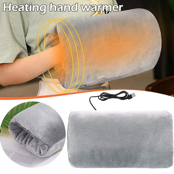 Electric USB Heated Foot Warmer Winter Feet Heating Pad Cushion Washable 2022~