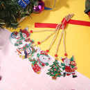Double-sided Christmas Diamond Painting Crystal Pendant for Trees Window Xm