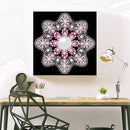 Part Special-Shaped Drill Rhinestone Diamond Painting Datura Handwork Home Decor