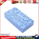 Bath Sponge Body Exfoliating Dead Skin Massager Cleaning Brushes (Blue) Newly
