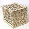 Wood Wedding Card Box DIY Mr Mrs Hollow Love Pattern Wedding Party Supplies