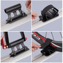 Bicycle Quick Release Thru Axle Carrier Front Fork Holder Car Roof Rack Stand