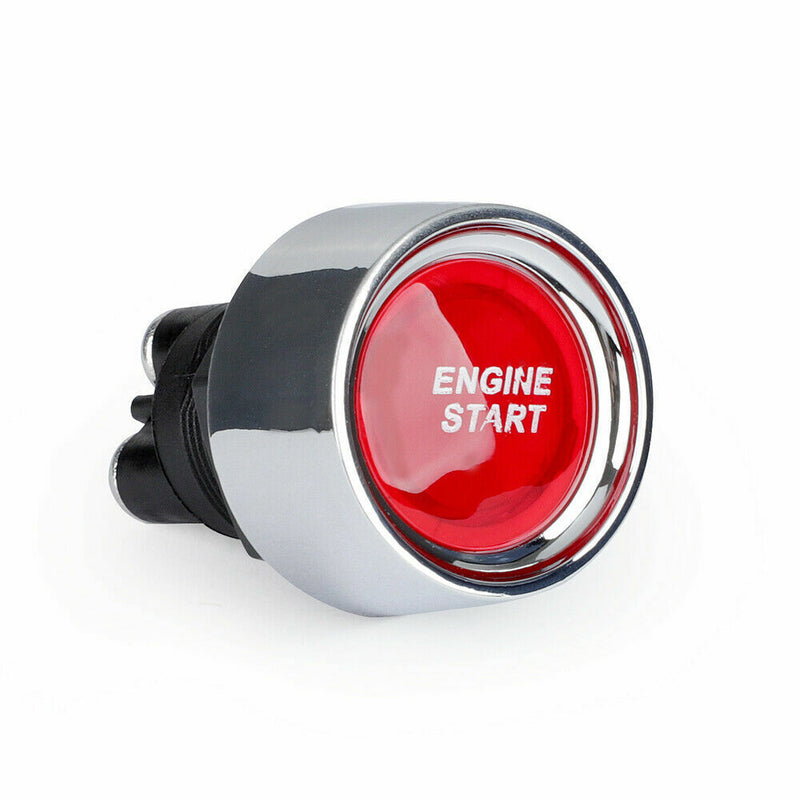 12V/24V 50A Car Engine Start Push Button Keyless Start Button Ignition Starter
