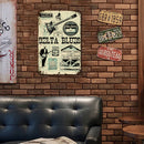Delta Blues Poster Plate Metal Tin Sign Plaque for Bar Pub Club Wall Home D
