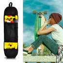 Skateboard Backpack Skateboard Shoulder Adjustable Strap Longboard Carry Pouch