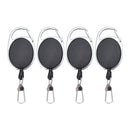 Retractable Lanyard Name Tag Key Ring Buckle Badge Reel ID Card Holder