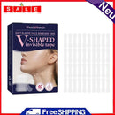 40pcs Invisible Thin Face Stickers Waterproof Facial Line Tighten Chin Patches