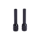 2pcs Universal Aluminum Interior Door Lock Knob Pins for Car Truck (Black) Newly
