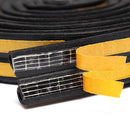 5pc Self-adhesive Soundproofing Anti Collision Windows Seal Strip (5m Black
