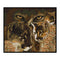Full Cross Stitch 14CT Cotton Thread DIY Panther Handmade Stamped Needlework Set