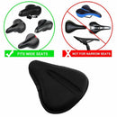 Soft Sporty Bike Seat Pad Cycling Accessories Silicone Saddle Cover Gel Cushion