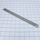 Tool Metal Drawing Double Sided Metric/Inch Straight Ruler Stainless Steel