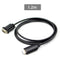 1.5m HDMI Male to VGA Male Cable for Computer Monitor Projector TV Game Console