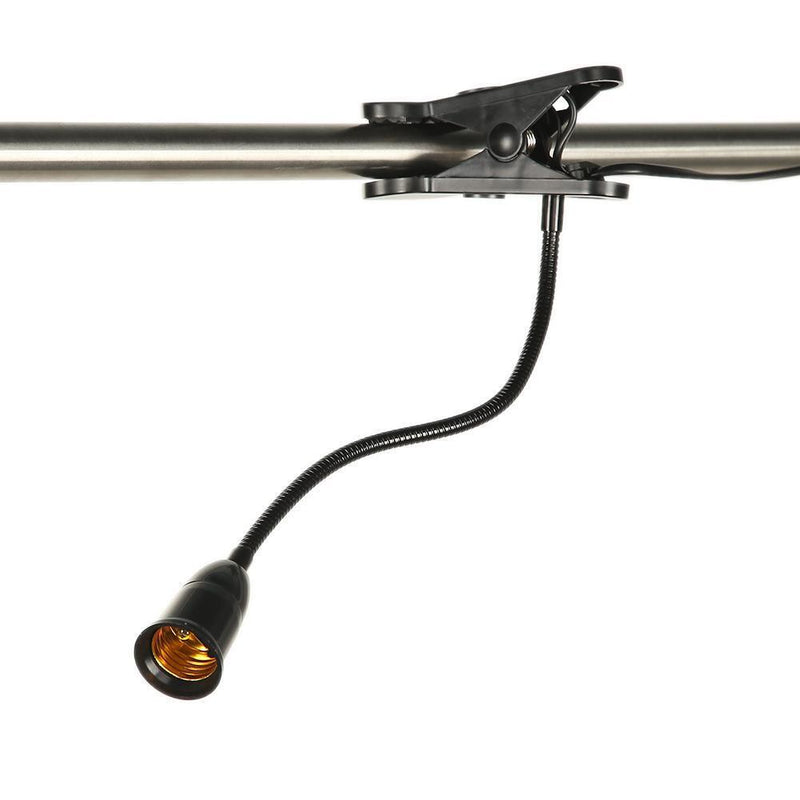 Occasitop 1.7m E27 Clamping Lamp Base EU Male Hanging LED Socket Holder mi