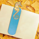 #A DIY Special Shaped Diamond Painting Handmade Leather Tassel Bookmarks Gift