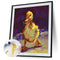 Oil Paint Chicken And Duck By Numbers Coloring Picture Drawing