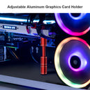 DH Graphics Video Card Stand Aluminum Alloy Desktop PC Case GPU Support Holde