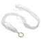 White Plant Hangering Basket Flowerpot Net Holder Gardenpot Lifting Rope