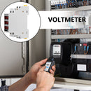 Modular 3-Phase Voltage Meter AC80-500V Digital Display Voltmeter for DIN-Sc