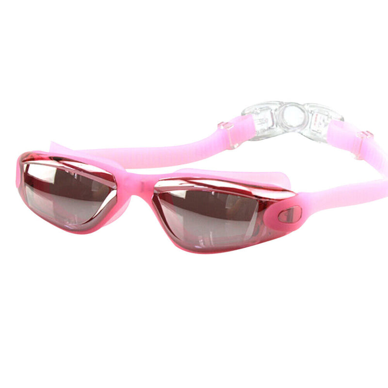 #A Professional Electroplating Waterproof HD Swimming Glasses for Women Men Adul