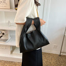 Pleated Knotted Handbag Fashion Designer Women Female Portable Shopper Purses
