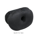Memory Foam Plush Seat Cushion Orthopedic Office Chair Seat Pillow (Black) Newly