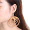 Wooden Wood Earrings Bohemian African Pendant Dangle Earrings Earring Making