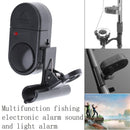 Black 1pcs Digital Fish Bite Alarm Fishing Rod Bite Indicator Strip Image