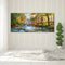 River in Forest Oil Paint By Numbers DIY Handpainted on Canvas Wall Art Pictu
