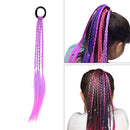 Girls Elastic Wig Hair Tie Ponytail Braider Children Twist Rope Hair Accessor