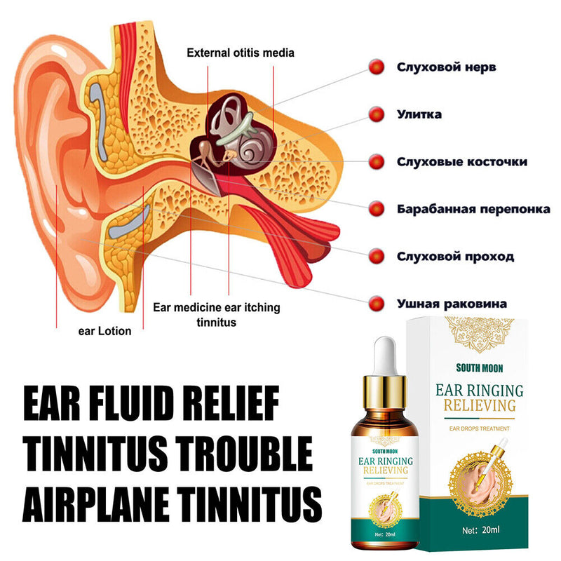 Herbal Medicine Ear Acute Otitis Fluid for Ear Tinnitus Sore Deafness Treat