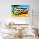 DIY Diamond Painting Kits Full Round Drill Home Wall Decor Beach Bus