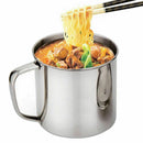 Steel D Shape Handle Cup Water Mug .Food MMKK 500ml Mug Capa Z1F3 U0F8