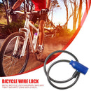 Metal Bicycle Lock Universal MTB Road Bike Anti Theft Security Lock (Black)