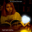 LED Bag Purse Lamp Handbag Atmosphere Lights Decor with Keychain (Heart) Newly