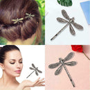 Dragonfly Shape Women Metal Hair Clips Barrette Slide Hair Clip Grips