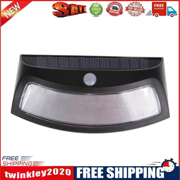 Solar Motion Sensor Light LED Outdoor Wall Lamp for Garden Fence Yard