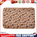 WARM Pet Blanket Touch Soft Warm  Dogs Cat  Bed Blanket Mat(Brown) (60x40)