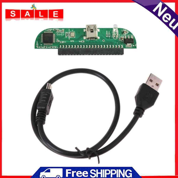2.5 inch USB 2.0 to IDE Hard Disk HDD Converter Board Module with Data Cable