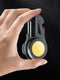 #A COB LED Mini Flashlight Keychain Torch Screwdriver Wrench Pocket Clip Lights