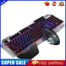 K680 2.4G Wireless Rechargeable Backlight Keyboard Keypad Mouse Set (Black)