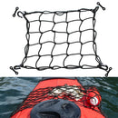Kayak Canoe Deck Cargo Net Lashing Hook Heavy Duty Nylon Luggage Netting