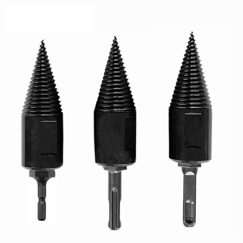 32mm Firewood Splitter Drill Bits Cutting Wood Auger w/Connecting Rod Newly