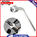 Steel Nut Wrench Straight Groove Plate Nails Screw Install Tool Spanner for Bike