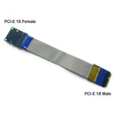 Flexible PCI Express Extender Extension Cable Mini PCIe 1X to 1X Slot Converter
