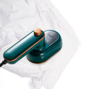 Handheld Garment Steamer Mini Portable Clothes Steam Iron (EU Dark Green)