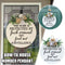 Welcome Door Sign Porch Wall Hanging Bow Greenery Home Crafts Pendant Decor.