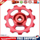 Aluminum Alloy MTB Bike Ceramic Bearing  11T Wheel Rear Derailleur (Red)