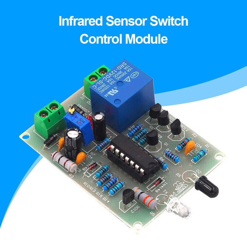 Infrared Proximity Switch Board DIY Kit 0-40s Automatic Faucet Sensor Module