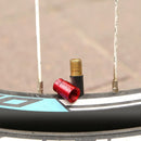 10pcs Aluminum Bicycle Tyre Tire Presta Valve Stem Caps Dust Covers (Red) Newly